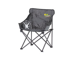 Ironman 4x4 Mid Size Low Back Camp Chair - Black/Grey (ICHAIR0034)