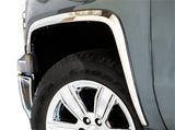 ICI STAINLESS FENDER TRIM ; DODGE RAM 09-18 1500/ 19-24 1500 CLASSIC WITH CHROME BUMPER