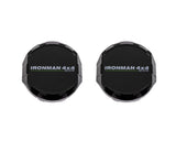 Ironman 4x4 7" Scope LED Driving Light Covers (Black) - IDL070COVERS