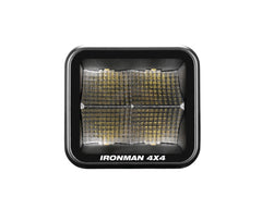 Ironman 4x4 3.2In 40W LED Cube Light Flood Beamclear (ILED80BF)