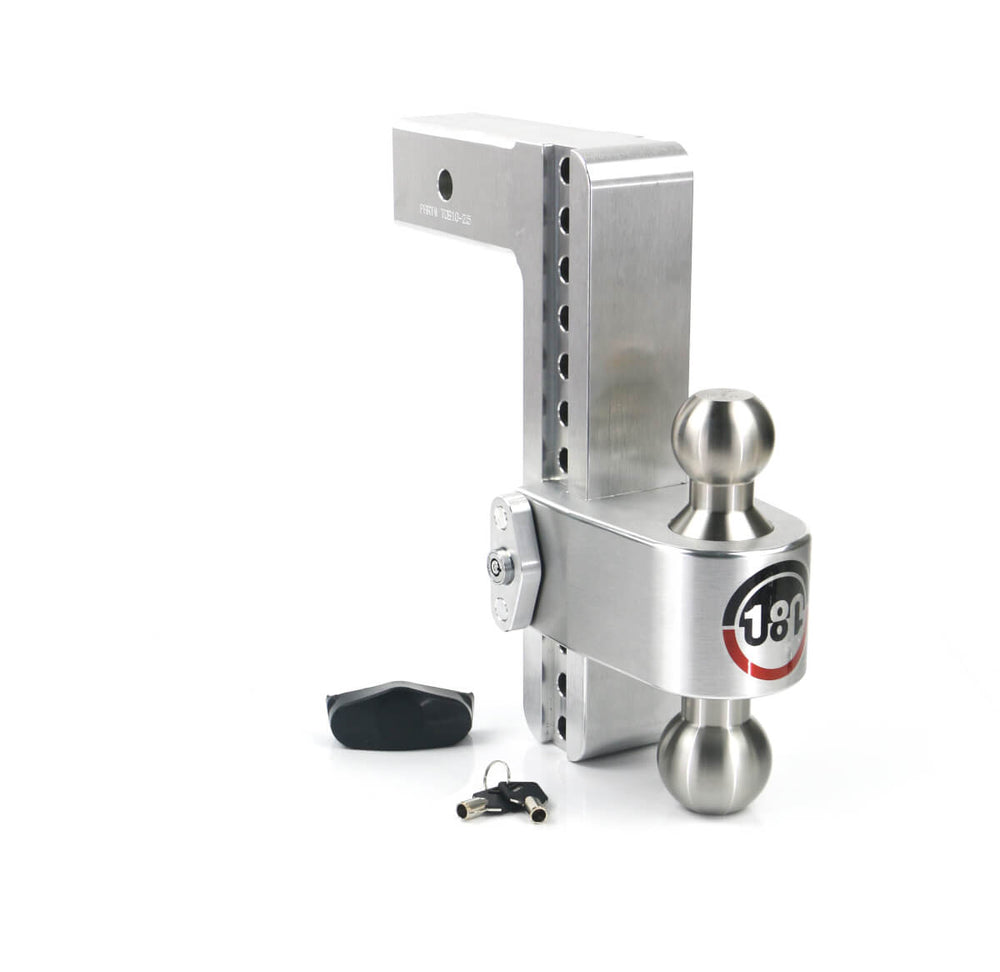 Weigh Safe 10" Drop Hitch, 2.5" Shank (LTB10-2.5)