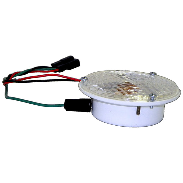 Crown Automotive Parking Light — Clear, Silver