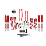 Skyjacker Suspension 2007-2014 Wrangler Jk 2.53.5In Com Bx with Red Lks