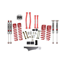 Skyjacker 2.5 In. Rock Ready® Suspension Lift Kit With ADX M2.0 Aluminum Monotube Shocks.