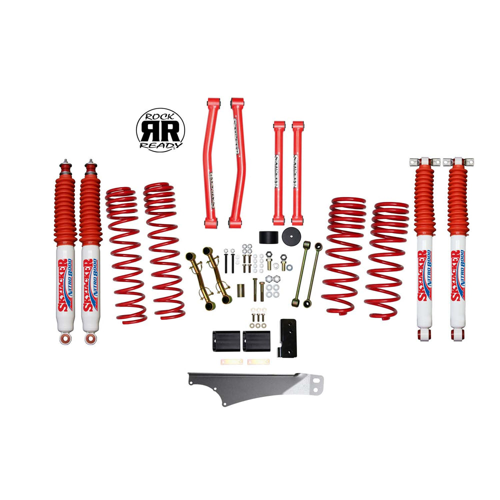 Skyjacker 2.5 In. Rock Ready® Suspension Lift Kit With Nitro 8000 Shocks.