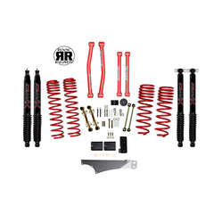 Skyjacker 3.5 In. Rock Ready® Suspension Lift Kit With Black MAX Shocks.