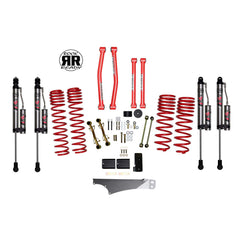 Skyjacker 3.5 In. Rock Ready® Lift Kit With ADX 2.0 Remote Reservoir Monotube Shocks.