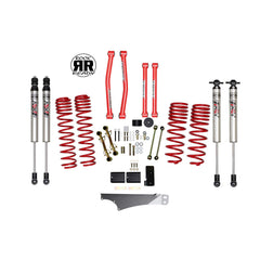 Skyjacker 3.5 In. Rock Ready® Suspension Lift Kit With ADX M2.0 Aluminum Monotube Shocks.