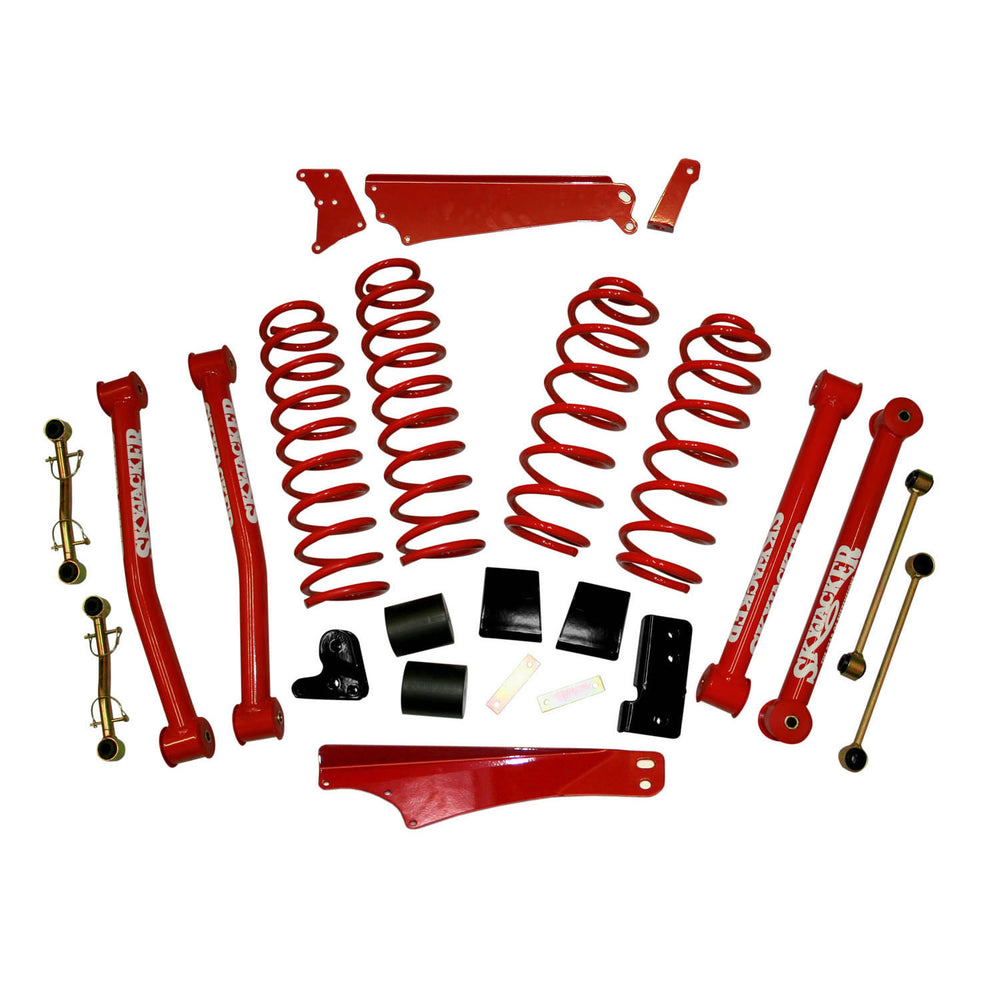 Skyjacker - 4IN. Kit 07-09 Jeep JK/Red - JK401KCR