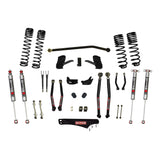 Skyjacker - 4 Inch Dual Rate Long Travel Long Arm Suspension Lift Kit/M95 Monotube Shocks - JK40LKLT-SX-M