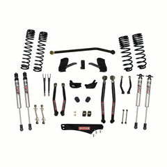 Skyjacker 4 in. Long Arm Suspension Lift Kit With ADX M2.0 Aluminum Monotube Shocks.