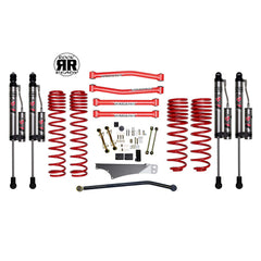 Skyjacker 5 In. Rock Ready® Lift Kit With ADX 2.0 Remote Reservoir Monotube Shocks.