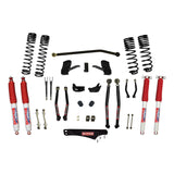 Skyjacker - 5 Inch Dual Rate Long Travel Long Arm Suspension Lift Kit/Hydro 7000 Shocks - JK50LKLT-SX-H