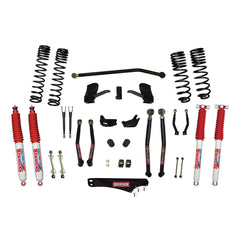Skyjacker - 5 Inch Dual Rate Long Travel Long Arm Suspension Lift Kit/Hydro 7000 Shocks - JK50LKLT-SX-H