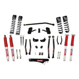 Skyjacker - 5 Inch Dual Rate Long Travel Long Arm Suspension Lift Kit/Nitro 8000 Shocks - JK50LKLT-SX-N
