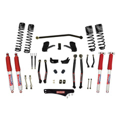Skyjacker - 5 Inch Dual Rate Long Travel Long Arm Suspension Lift Kit/Nitro 8000 Shocks - JK50LKLT-SX-N
