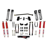 Skyjacker - 6 Inch Dual Rate Long Travel Long Arm Suspension Lift Kit/Hydro 7000 Shocks - JK60LKLT-SX-H