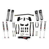Skyjacker - 6 Inch Dual Rate Long Travel Long Arm Suspension Lift Kit/M95 Monotube Shocks - JK60LKLT-SX-M