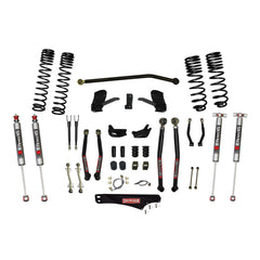 Skyjacker - 6 Inch Dual Rate Long Travel Long Arm Suspension Lift Kit/M95 Monotube Shocks - JK60LKLT-SX-M