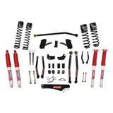Skyjacker - 6 Inch Dual Rate Long Travel Long Arm Suspension Lift Kit/Nitro 8000 Shocks - JK60LKLT-SX-N