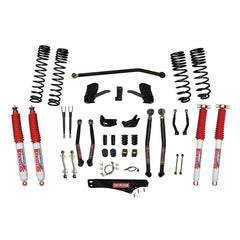 Skyjacker - 6 Inch Dual Rate Long Travel Long Arm Suspension Lift Kit/Nitro 8000 Shocks - JK60LKLT-SX-N