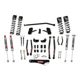 Skyjacker - 7 Inch Dual Rate Long Travel Long Arm Suspension Lift Kit/M95 Monotube Shocks - JK70LKLT-SX-M