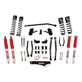 Skyjacker - 7 Inch Dual Rate Long Travel Long Arm Suspension Lift Kit/Nitro 8000 Shocks - JK70LKLT-SX-N