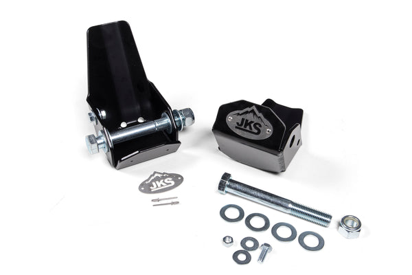 JKS Manufacturing Rear Lower Shock Skid | Ford Bronco (21-26) | Fits Hitachi Struts and FOX Coilovers Only