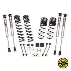 Skyjacker 2 in. Suspension Lift Kit With ADX M2.0 Aluminum Monotube Shocks. (JL20BKXMLT)