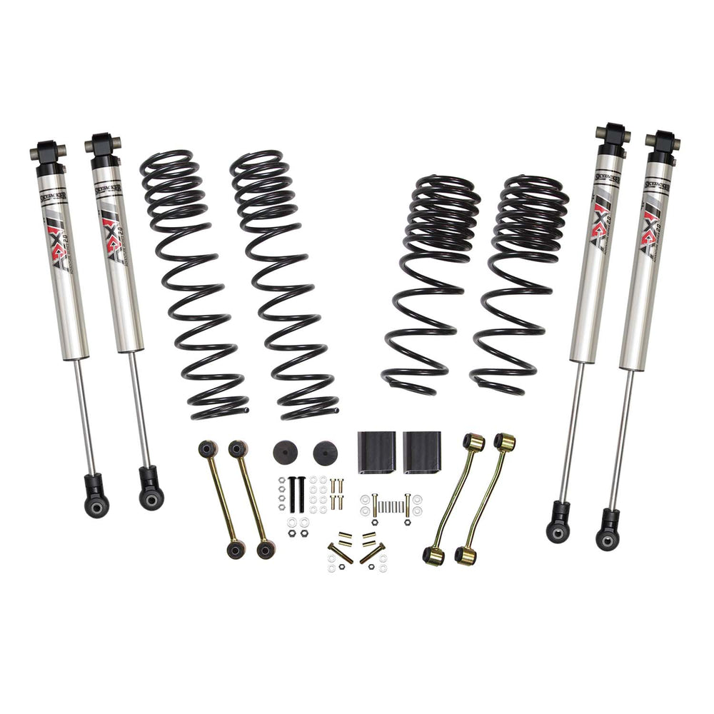 Skyjacker 2.5 in. Suspension Lift Kit With ADX M2.0 Aluminum Monotube Shocks. (JL25BKXMLTD)