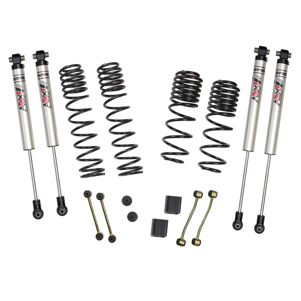 Skyjacker 2.5 in. Suspension Lift Kit With ADX M2.0 Aluminum Monotube Shocks. (JL25ERBKXMLT)