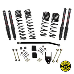 Skyjacker - Jeep Wrangler JL 2-Door 4WD 3.5 in. Dual Rate-Long Travel Lift Kit System with B - JL35BPBLT
