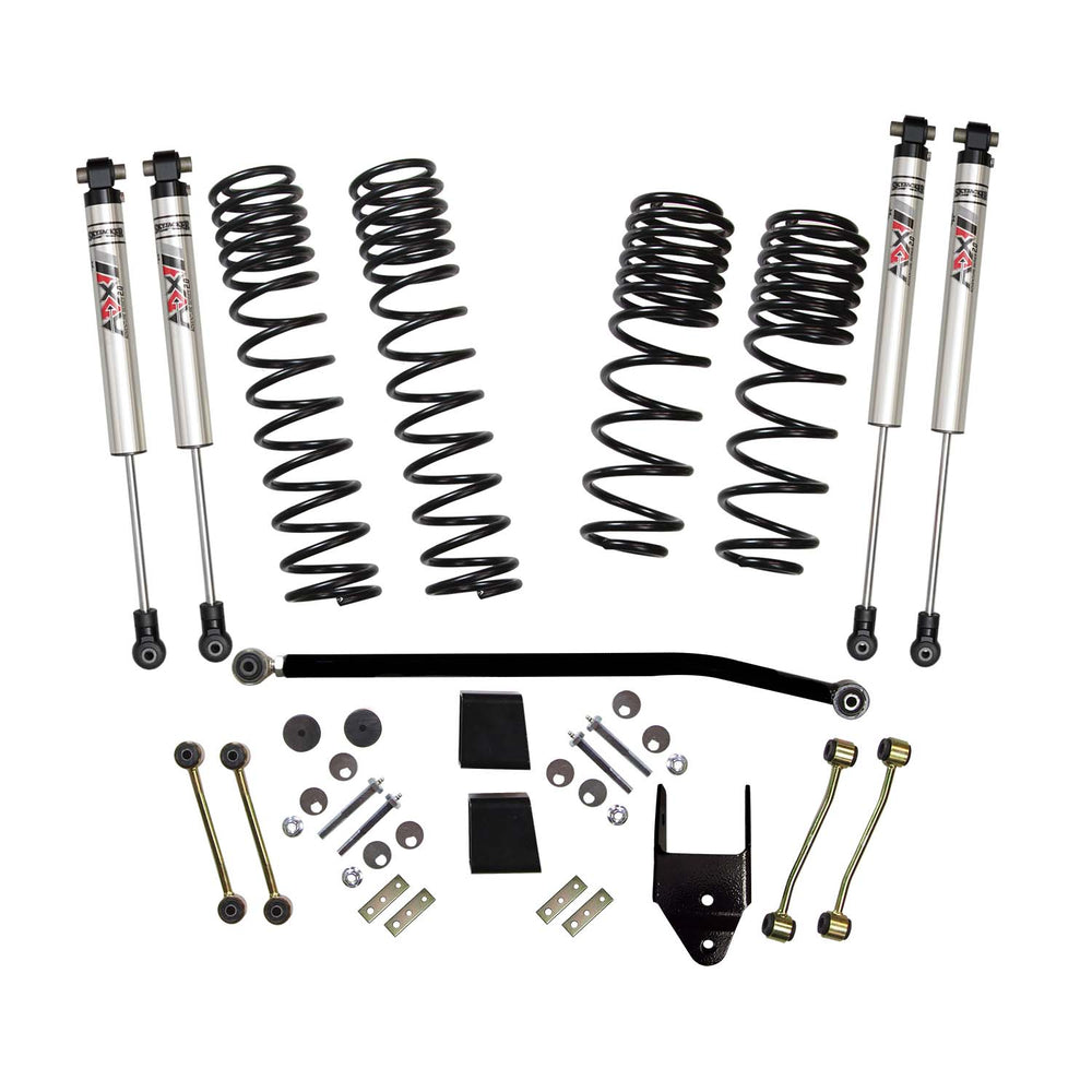 Skyjacker 4 in. Suspension Lift Kit With ADX M2.0 Aluminum Monotube Shocks. — Front (JL40BKXMLTD)
