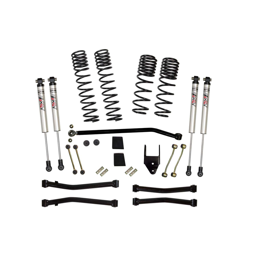 Skyjacker 4.5 in. Suspension Lift Kit With ADX M2.0 Aluminum Monotube Shocks. — Front (JL45R3BKXMLT)