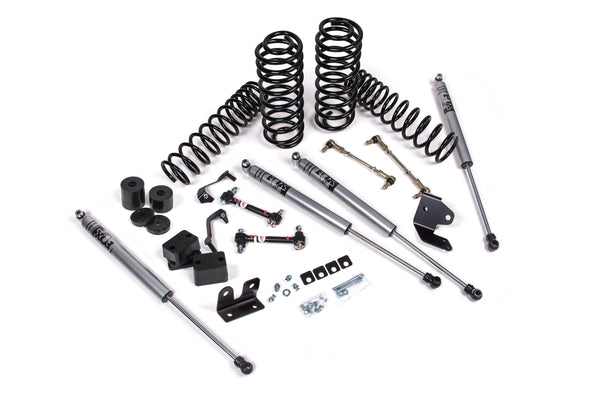 JKS Manufacturing 1.5" Lift Kit | J-Venture | Wrangler JL | 4-Door — Rear (JSPEC155KFA)