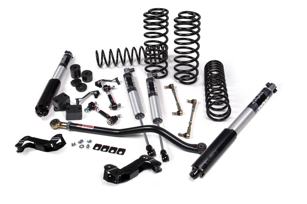 JKS Manufacturing Suspension Lift Kit, J-Kontrol, 3 in., with Fox 2.5 Performance Series Shocks — 2018-2026 Jeep Wrangler JL 2-Door (JSPEC135PS)
