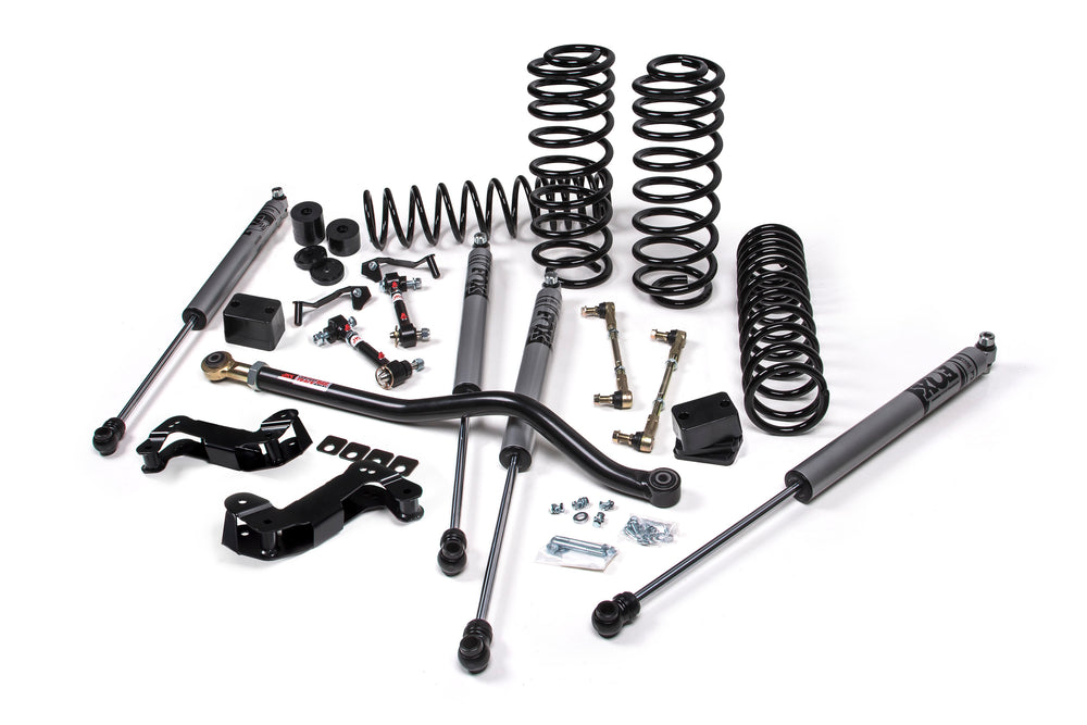 JKS Manufacturing 2" Lift Kit | J-Kontrol | Wrangler 4xe (JL) 4-Door — 0" (JSPEC173PES)