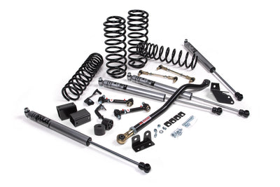 JKS Manufacturing 3" Lift Kit | J-Venture | Wrangler JL RHD 2-Door — Front (JSPEC210KFP)