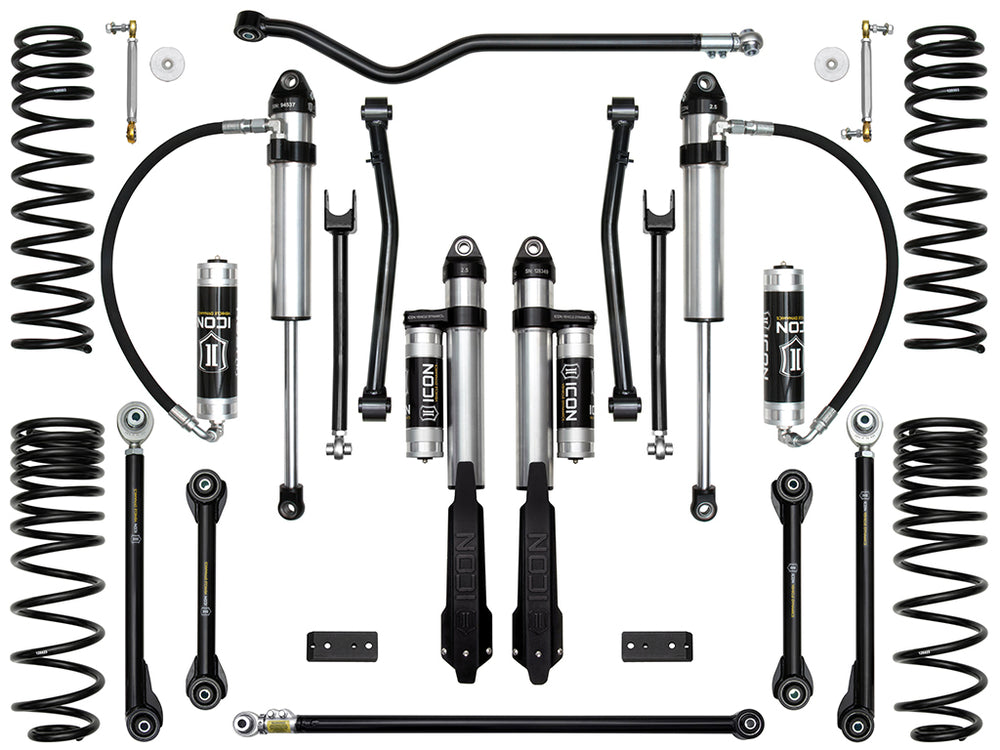 ICON 2020-2022 Jeep Gladiator, 2.5" Lift, Stage 7 Suspension System, Tubular UCA