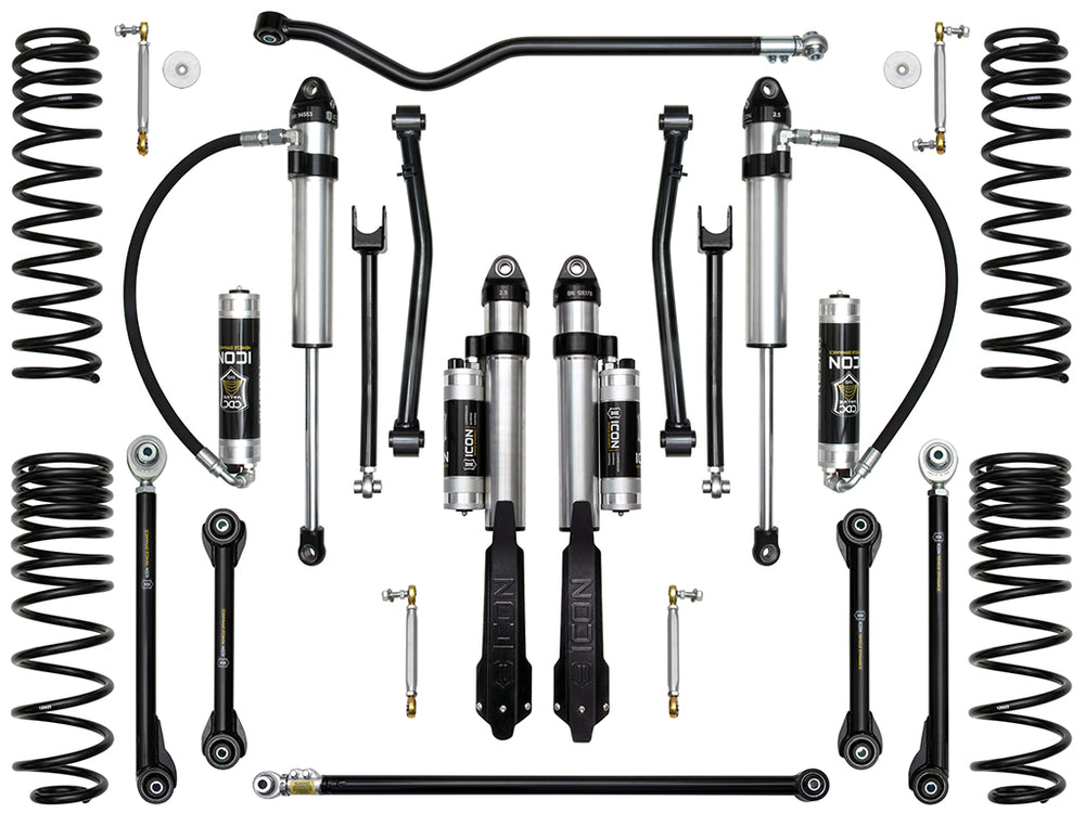 ICON 2020-2022 Jeep Gladiator, 2.5" Lift, Stage 8 Suspension System, Tubular UCA