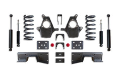 MaxTrac 4"/6" Lowering Kit — Grey Powdercoat — V8, 2WD — 1999-2006 Chevy Silverado 1500 / GMC Sierra 1500 & 2001-2006 Chevy Silverado 1500 HD / GMC Sierra 1500 HD (K330946-8)