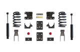 2"/4" LOWERING KIT (COILS, EXT/CREW CAB) — GREY POWDERCOAT (K331524-8)