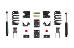 MaxTrac 2"/4" Lowering Kit (COILS, EXT/CREW CAB) — Grey Powdercoat (K331524-8)
