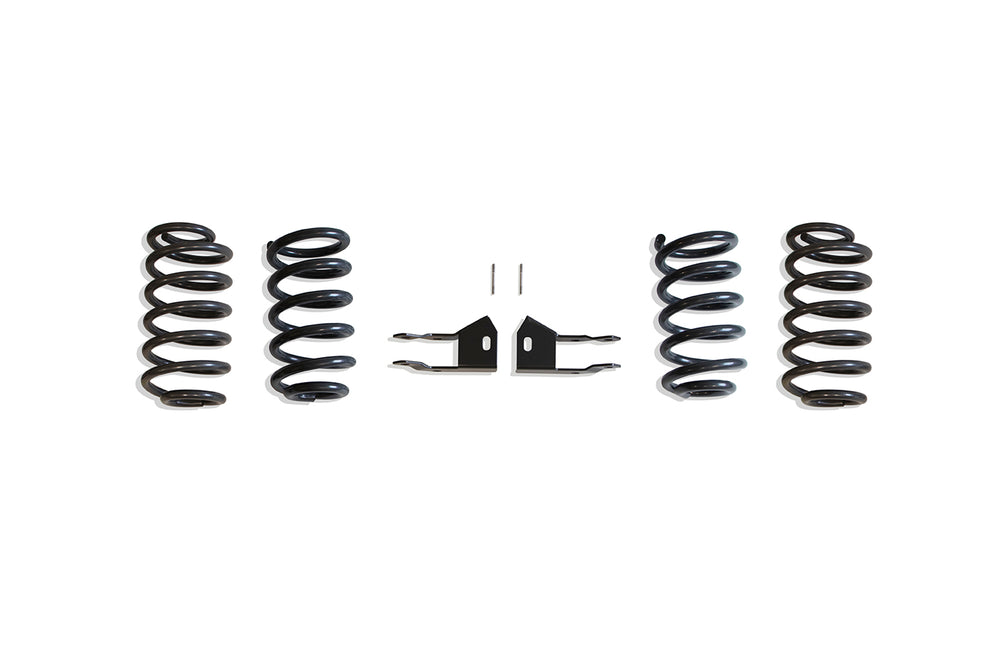 MaxTrac 2"/3" Lowering Kit (COILS, NON MAGNERIDE) — Grey Powdercoat (K331623XL)