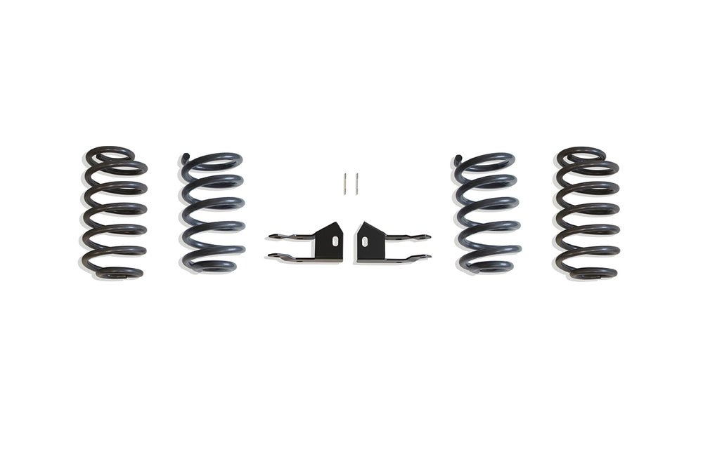 MaxTrac 2"/4" Lowering Kit (COILS, NON MAGNERIDE) — Grey Powdercoat (K331624XL)