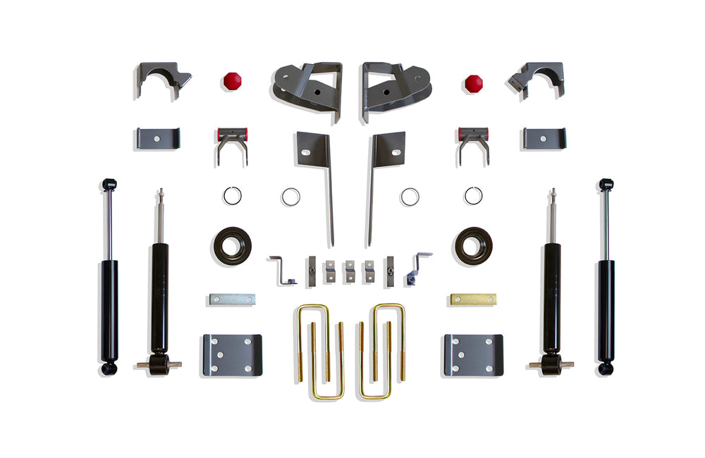 MaxTrac 2"/4" Lowering Kit (STRUTS) — Grey Powdercoat (K331924S)