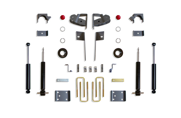 MaxTrac 3"/5" Lowering Kit (STRUTS) — Grey Powdercoat (K331935S)