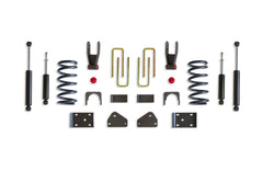 MaxTrac 2"/4" Lowering Kit — Grey Powdercoat — 2002-2008 Ram 1500 (K332124-8)