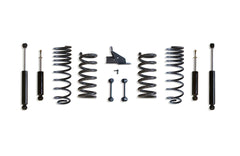 MaxTrac 2"/4" Lowering Kit — Grey Powdercoat — V8, 2WD, 4-Door — 2009-2024 Ram 1500 & 2019-2024 Ram 1500 Classic (K332924-8)