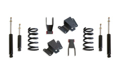 MaxTrac 2"/4" Lowering Kit — Grey Powdercoat — 1997-2003 Ford F-150, 2WD (K333524-8)